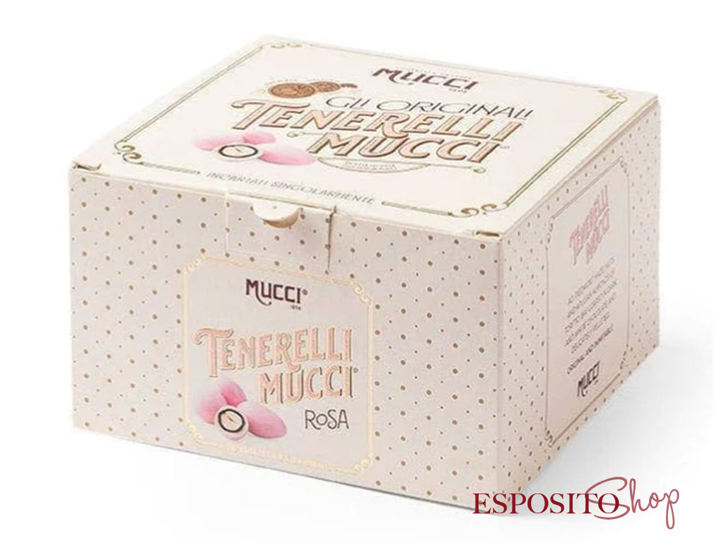 Tenerelli MucciÂ® Rosa in monodose - Scatola Regalo 400gr.
